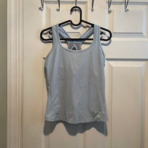 SOLD Nike racerback baby blue workout tank top